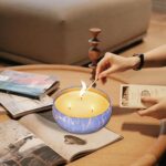 3 Packs 9oz Large 3-Wick Natural Soy Wax Candle