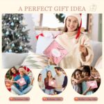 Scented Candles Gifts for Women, 4 Pack Aromatherapy Candles Gift Set, Soy Wax Candle Set, Small Gift Set Scented Candles Set for Mother's Day, Christmas, Birthday, Valentine's Day, Bathroom, Yoga