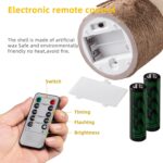 Battery Operated Pillar Real Wax Electric LED Candle Gift Set with Remote Control and Timer, 4" 5" 6" Pack of 3 (Ivory Wax with Hemp Rope)
